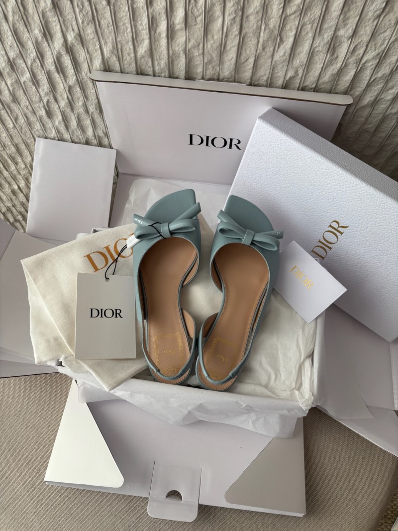 Сандалии Dior с бантом