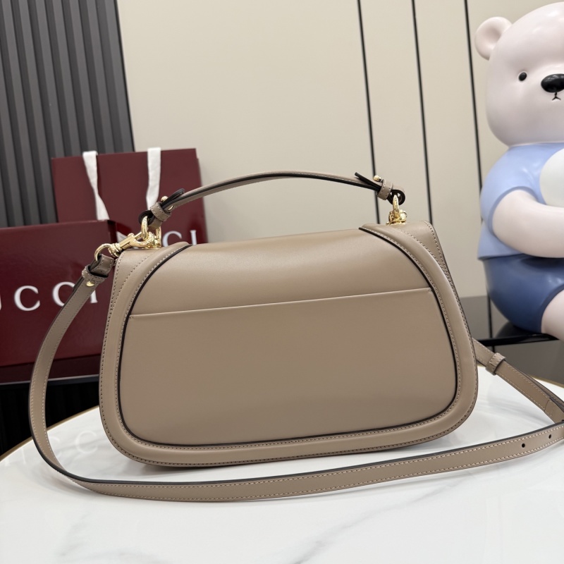 Сумка Gucci бежевая с логотипом