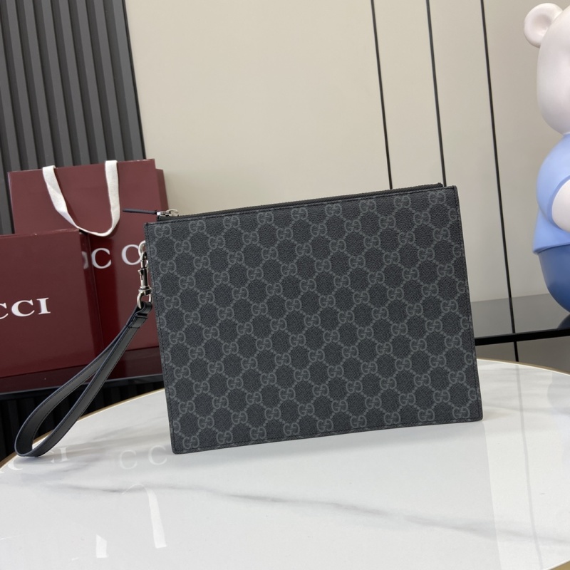 Портмоне Gucci с принтом и ремешком