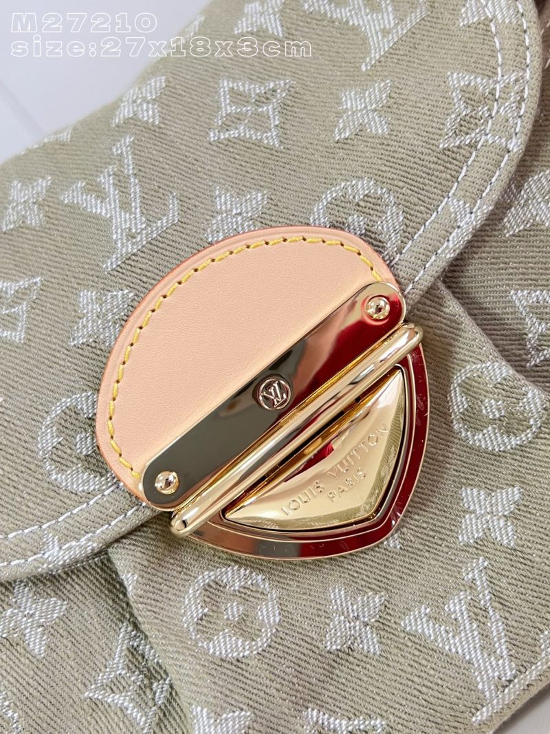 Джинсовая сумка Louis Vuitton с монограммой