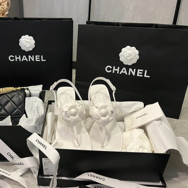 Сандалии Chanel Камелия