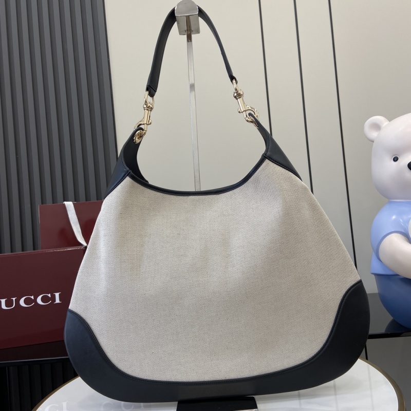 Сумка Gucci бежево-черная