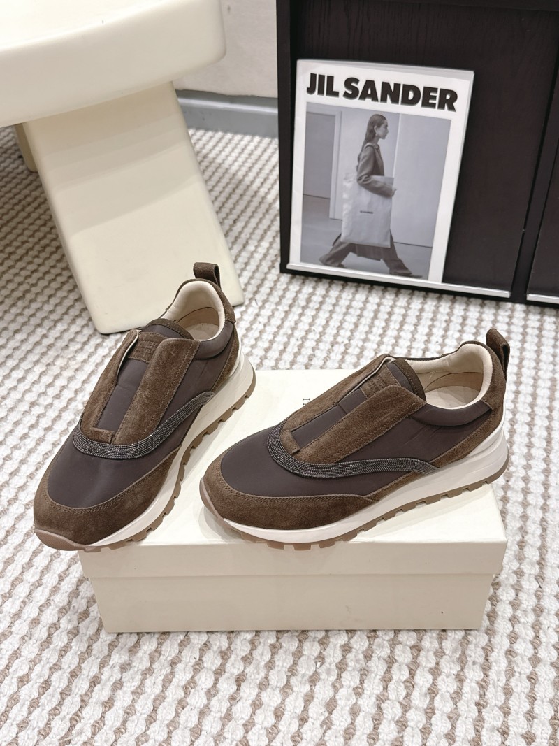 Кожаные мокасины Brunello Cucinelli с декоративной цепью