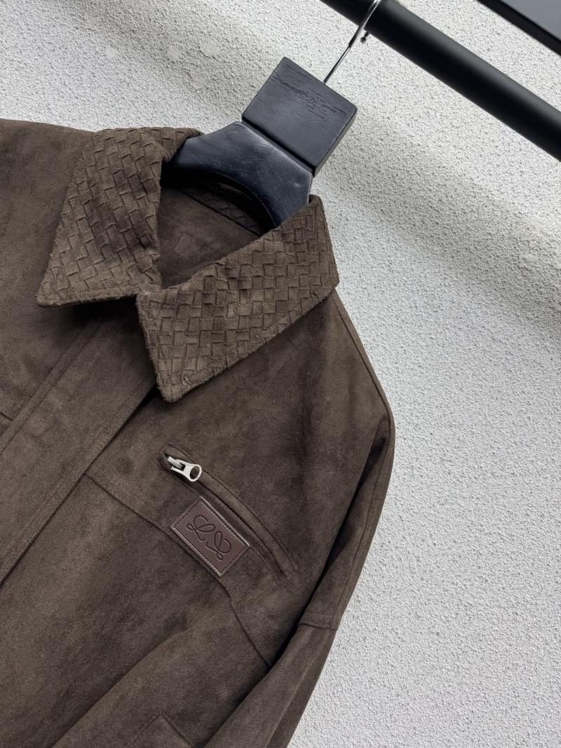 Кожаная куртка Loewe