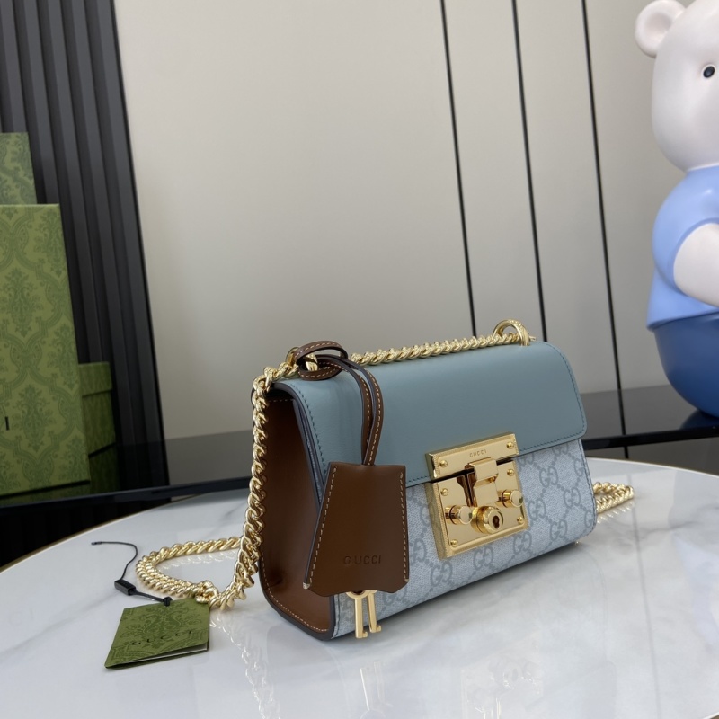 Сумка Gucci с цепочкой и замком