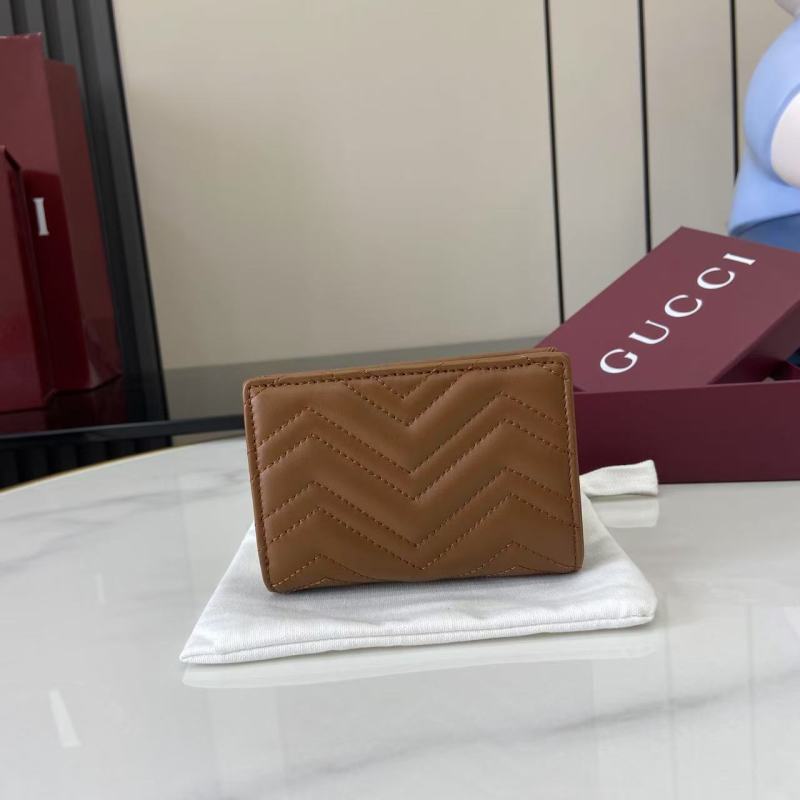 Портмоне Gucci GG Marmont коричневое