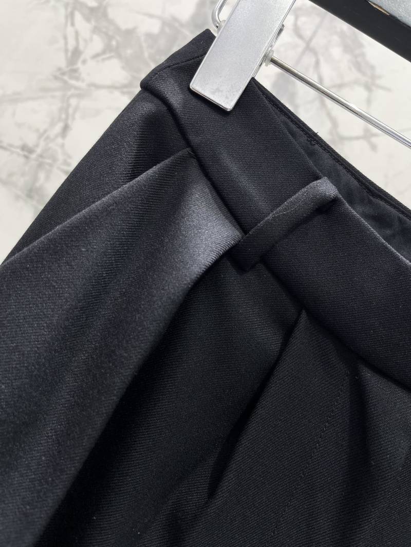 Брюки женские шерстяные широкие Saint Laurent