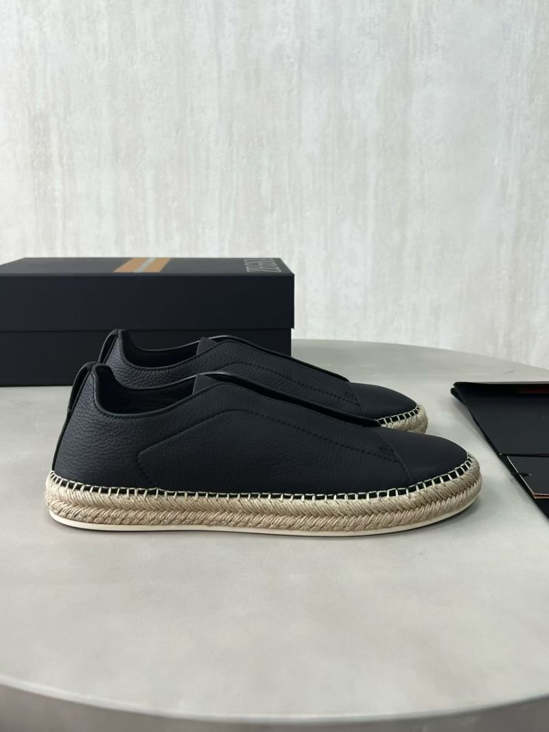 Слипоны ZEGNA черные