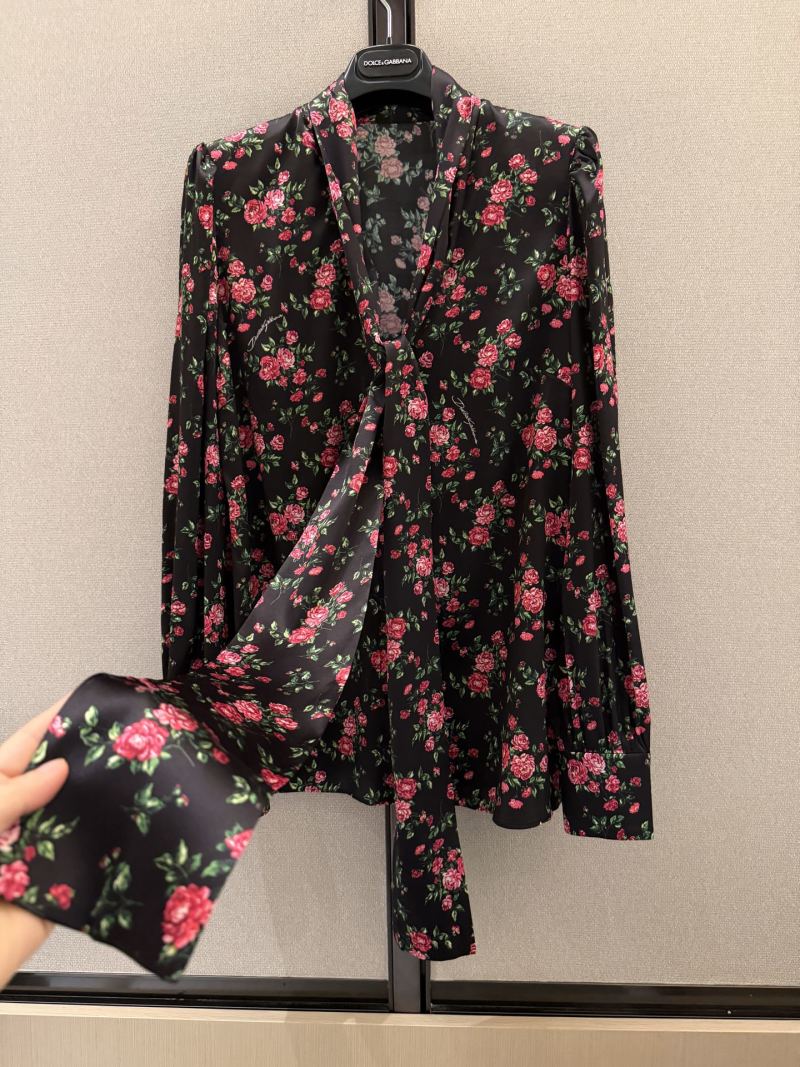 Блуза с принтом Dolce & Gabbana