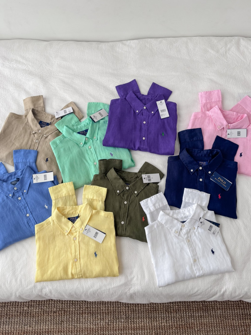 Рубашка Polo Ralph Lauren из натурального льна