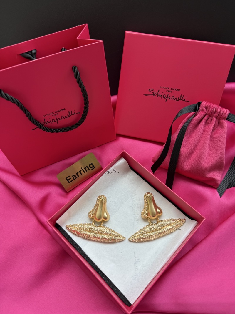 Серьги Schiaparelli