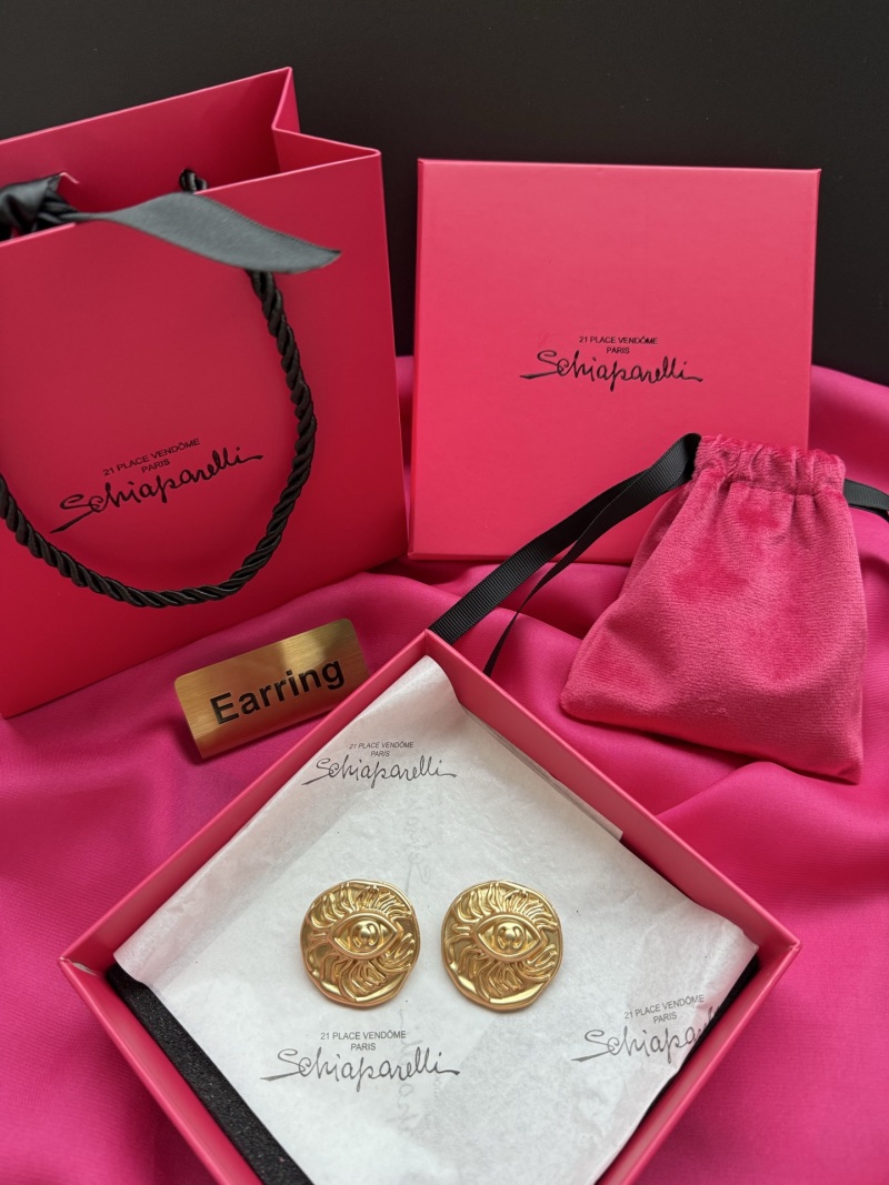 Серьги с глазом Schiaparelli