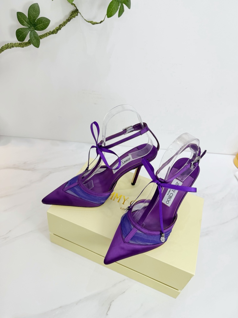 Женские босоножки Jimmy Choo с острым носком