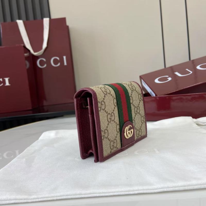 Портмоне Gucci с монограммой и логотипом
