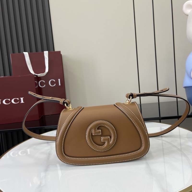 Сумка Gucci коричневая с логотипом