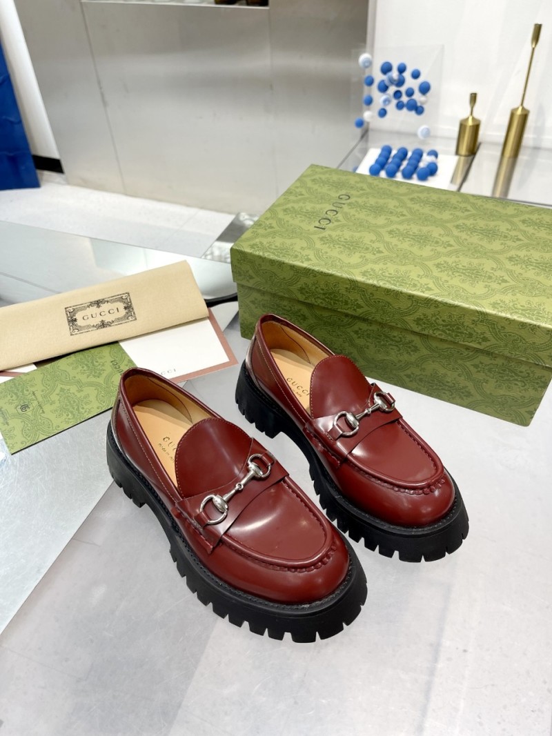 Мокасины Gucci с каучуковой подошвой