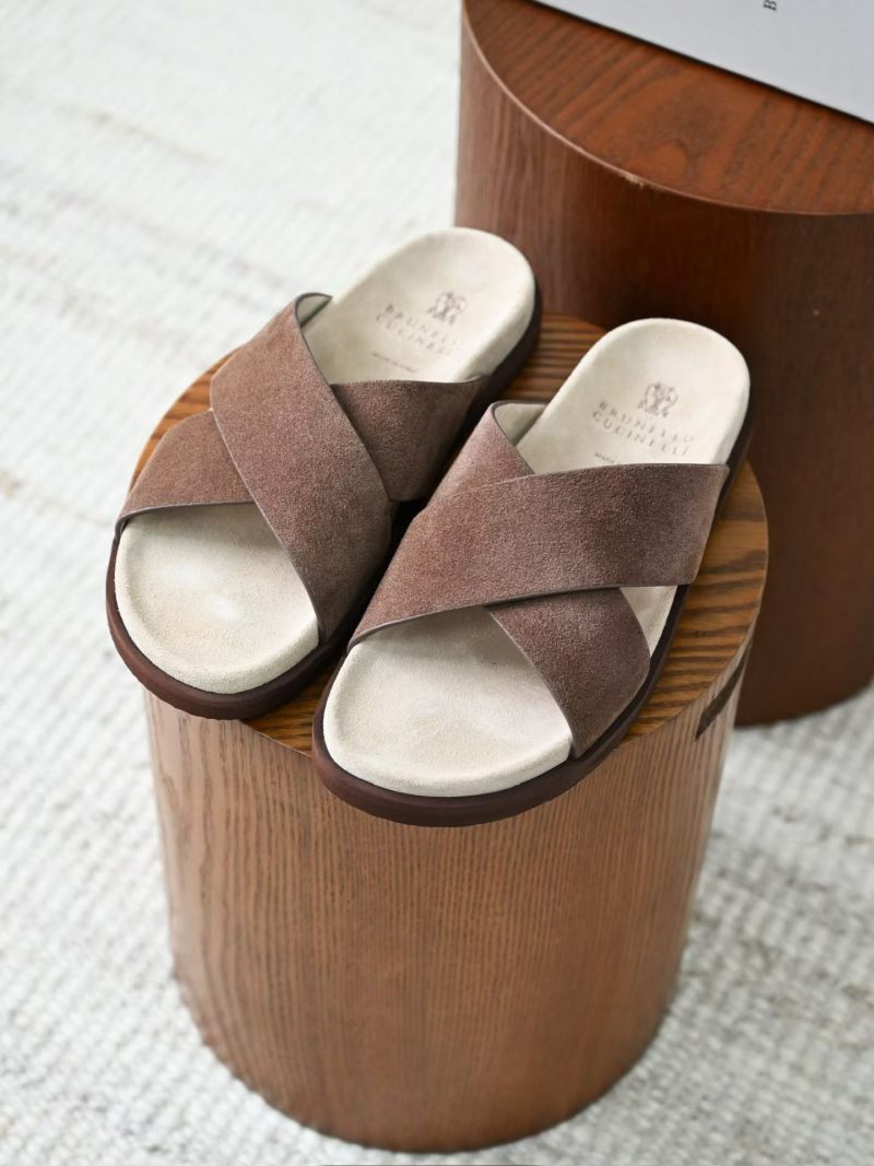 Женские шлёпанцы Brunello Cucinelli