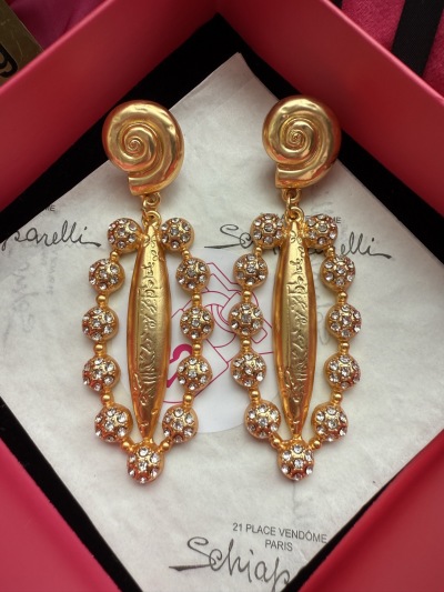Серьги Schiaparelli