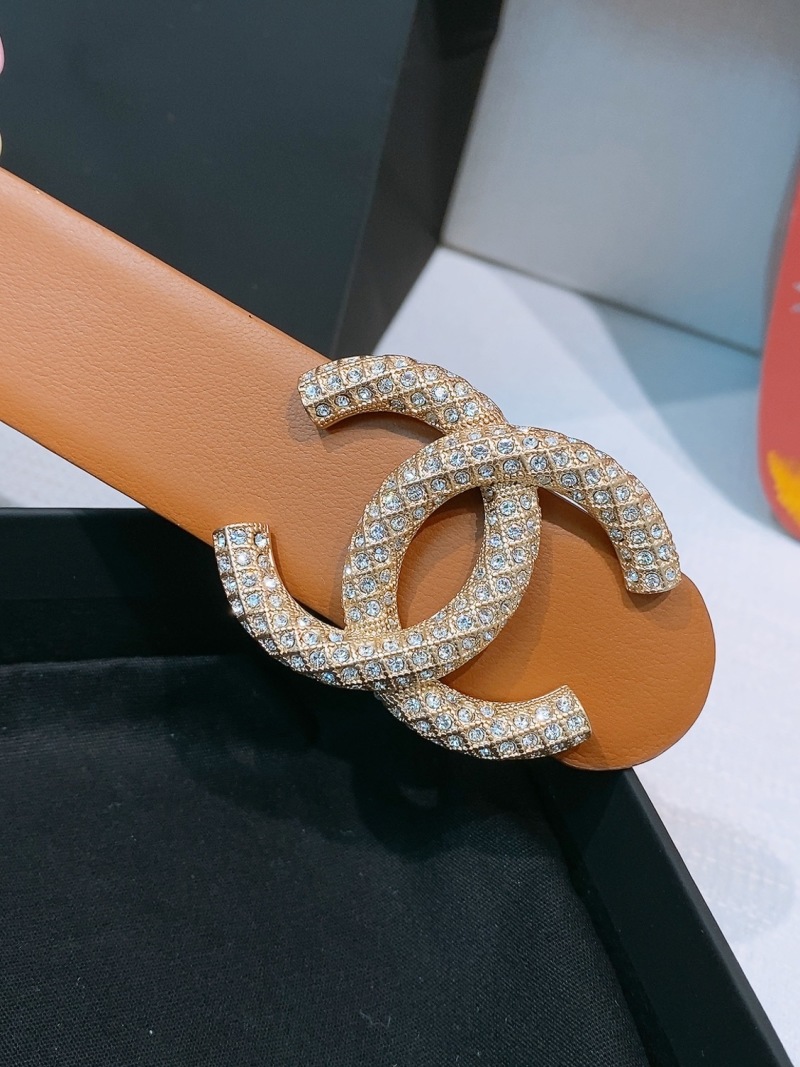 Двусторонний ремень для женщин Chanel