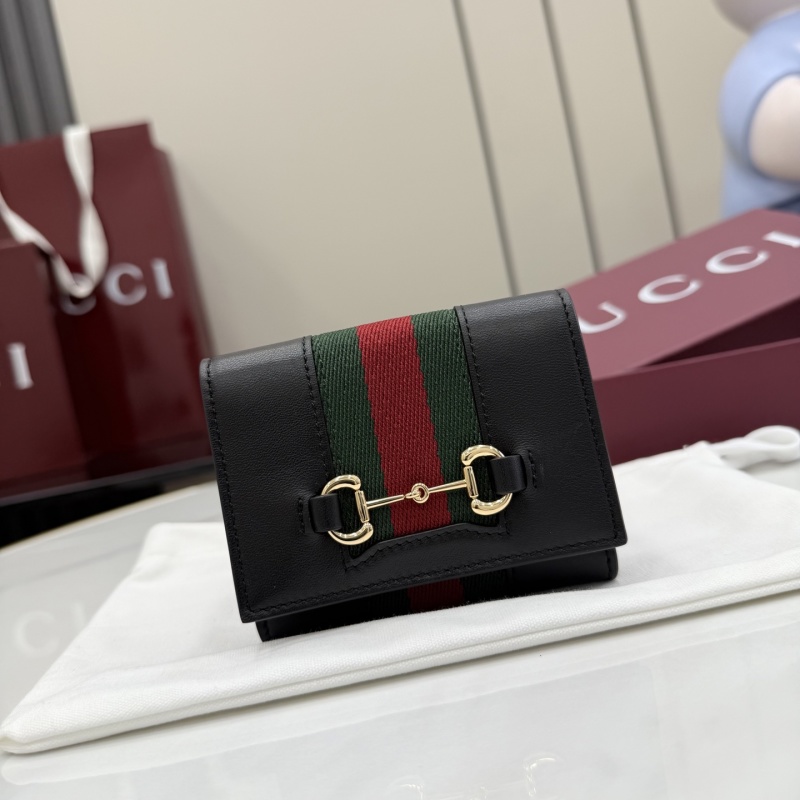 Кошелёк Gucci с конской фурнитурой