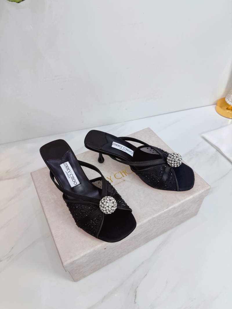 Женские туфли Jimmy Choo с кристаллами