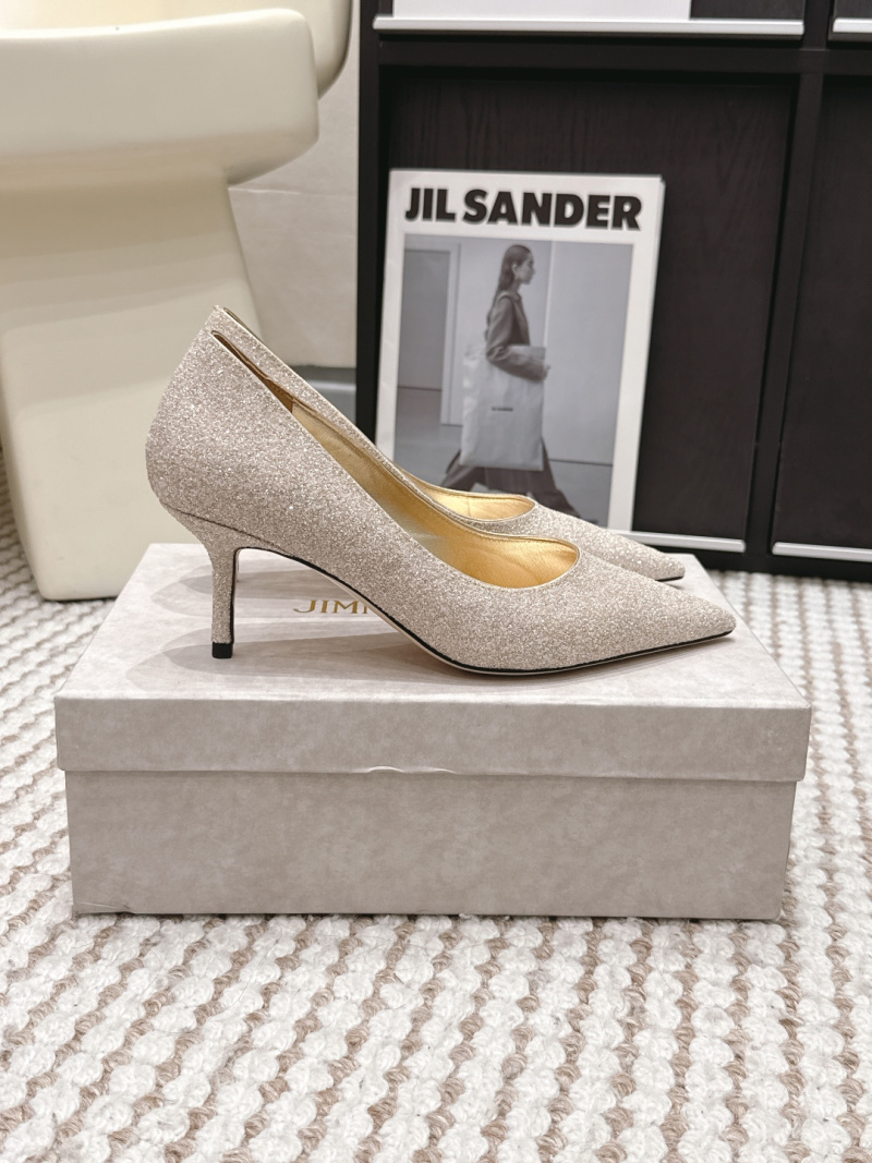 Женские туфли-лодочки на высоком каблуке с блестками Jimmy Choo