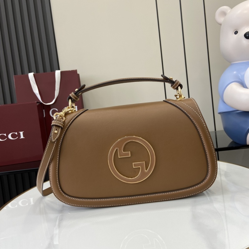 Сумка Gucci коричневая с логотипом GG