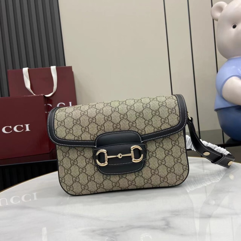 Сумка Gucci с принтом и фурнитурой