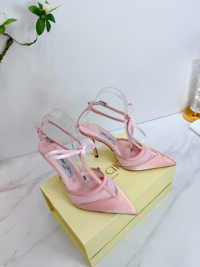 Женские туфли Jimmy Choo розовые