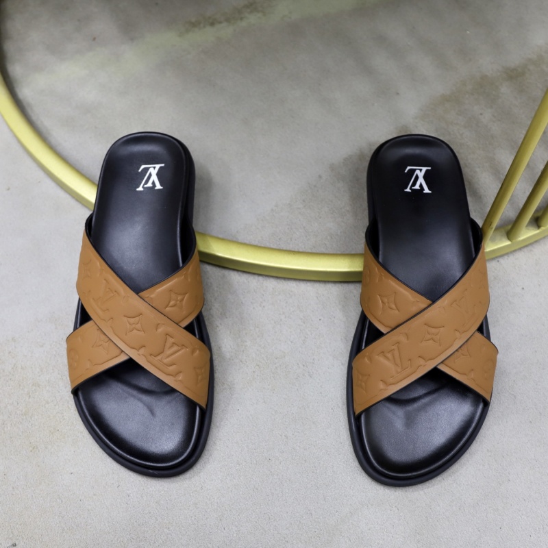 Мужские шлёпанцы Louis Vuitton