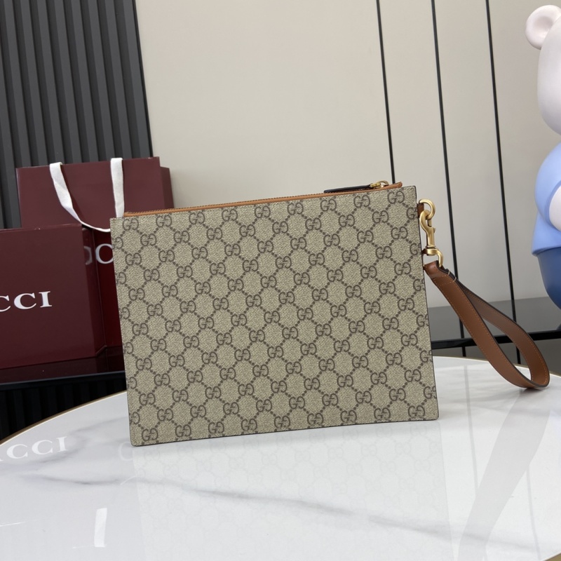 Портмоне Gucci с принтом и ремешком