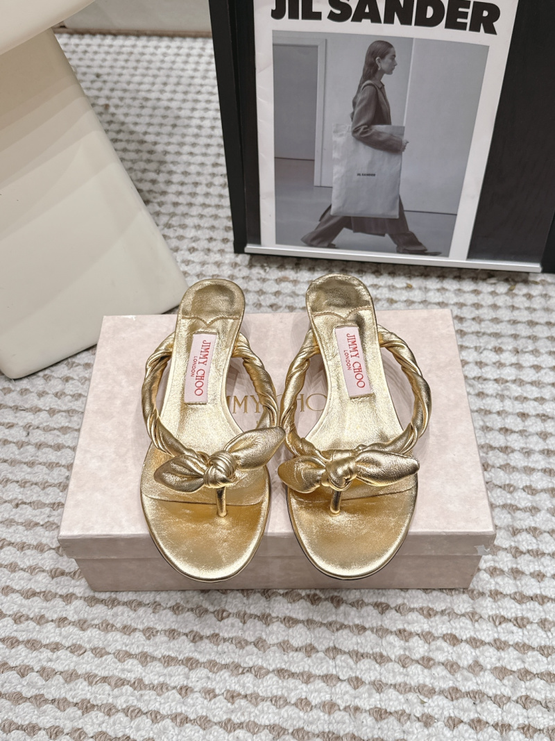 Босоножки Jimmy Choo с бантом