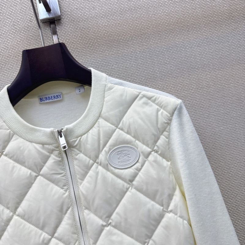 Лёгкая куртка с квадратной стёганой отделкой Burberry