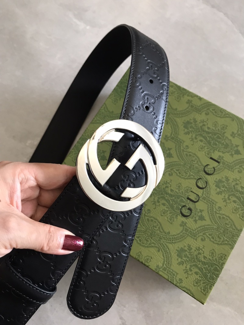 Ремень мужской Gucci черный
