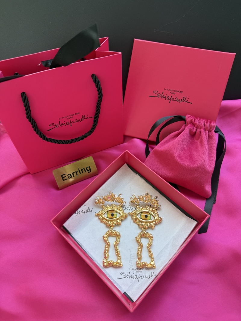 Серьги Schiaparelli с глазом