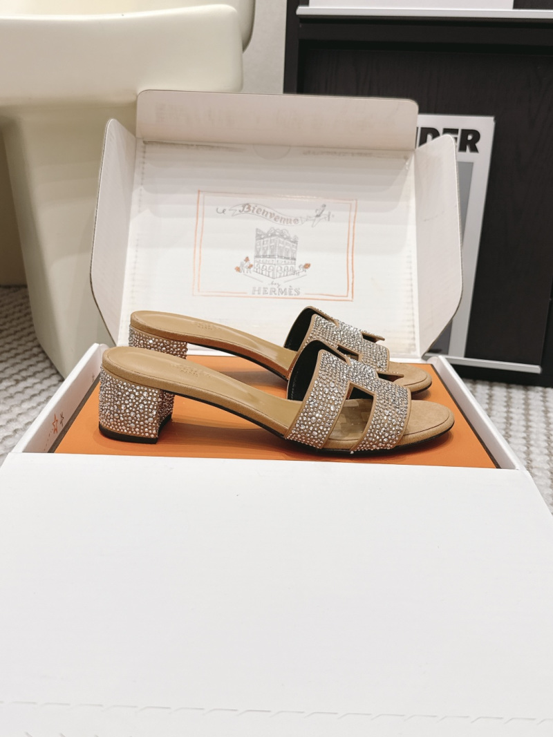 Женские сандалии с декоративной буквой H Hermès
