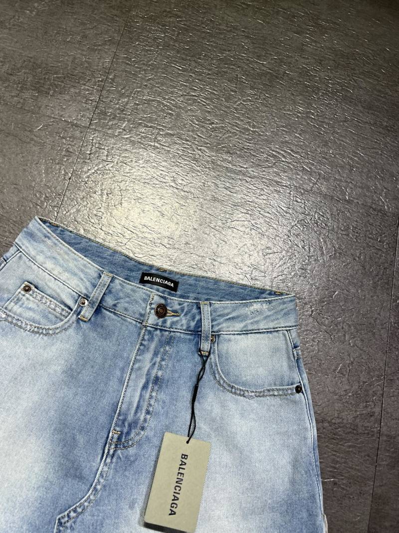 Юбка джинсовая Balenciaga женская голубая