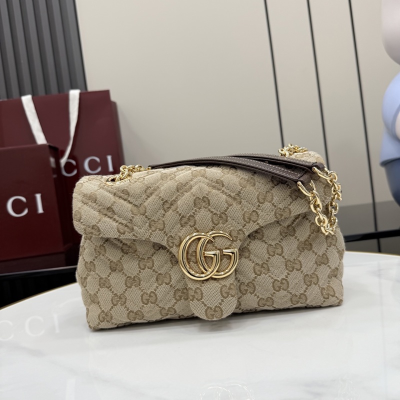 Сумка Gucci GG Canvas с цепочкой
