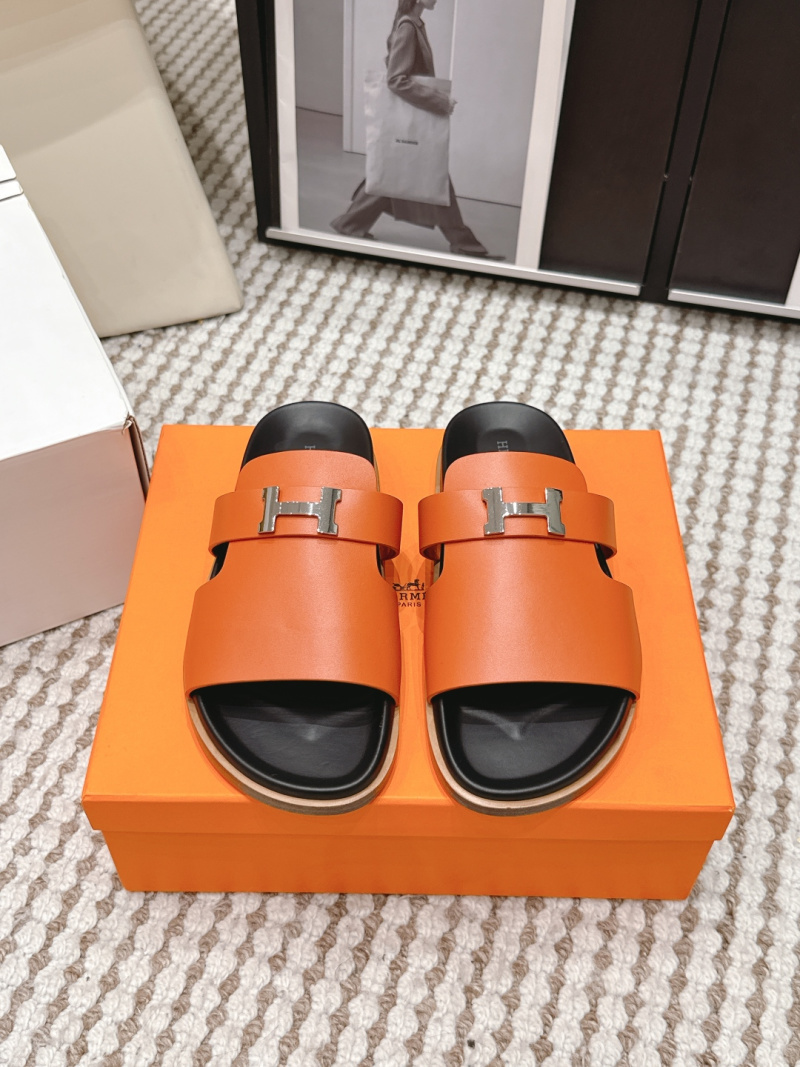 Женские шлёпанцы HERMÉS Oran Hermès