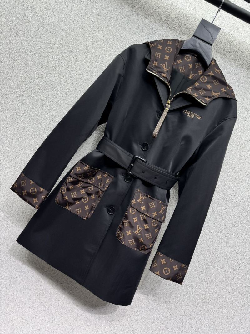 Пальто Louis Vuitton с монограммой