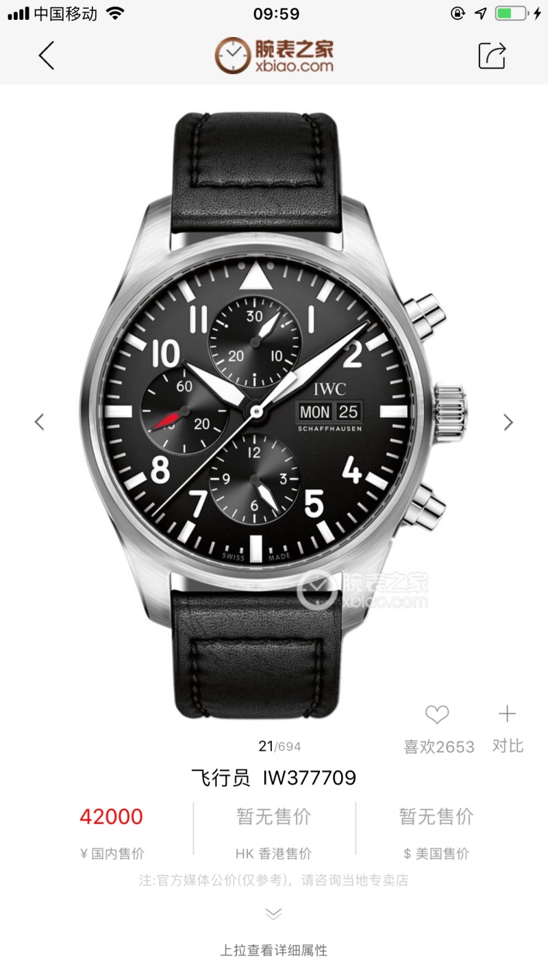 Часы IWC