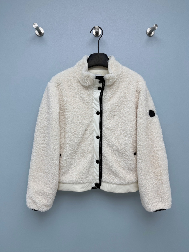 Куртка Moncler с тёплым твидом