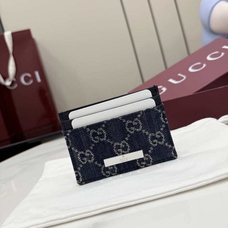 Картхолдер Gucci из денима