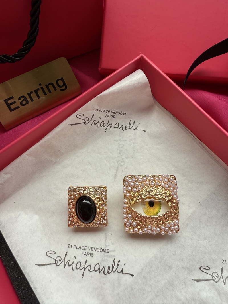 Серьги с глазом Schiaparelli