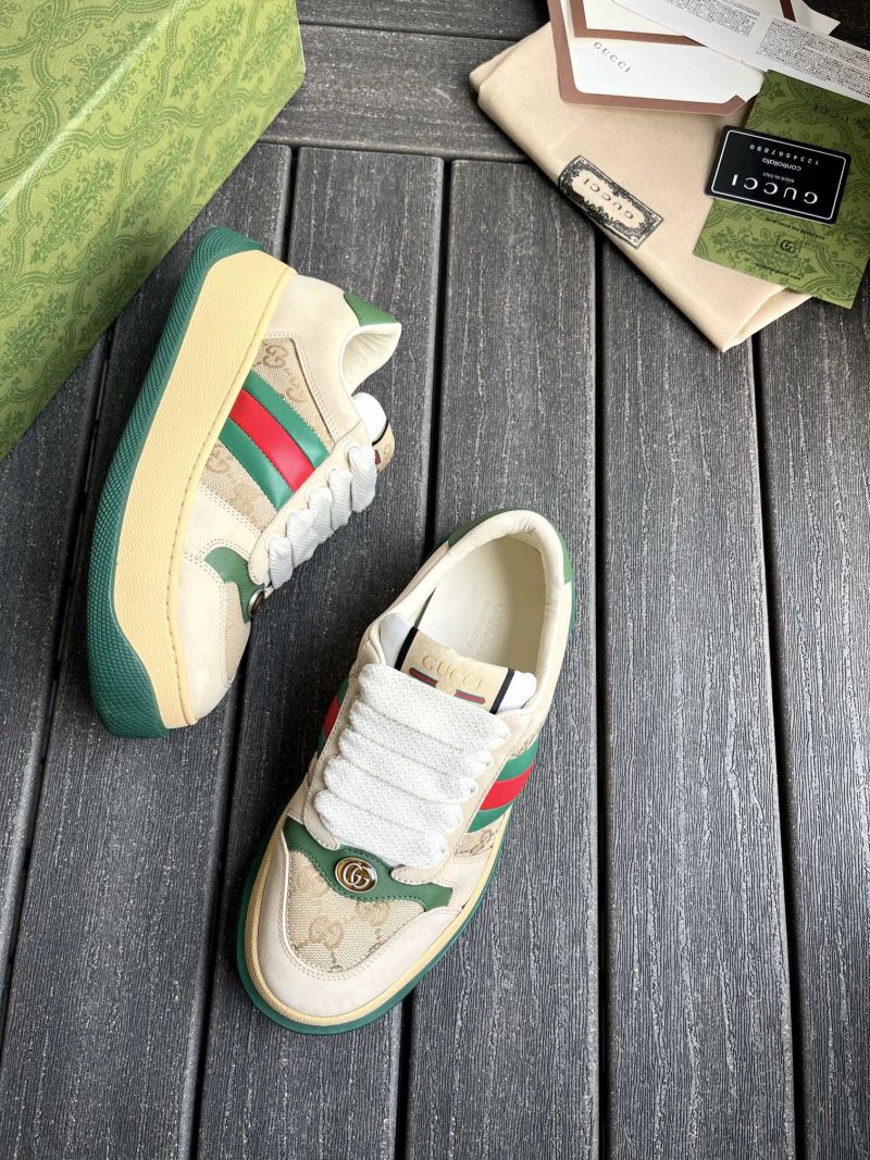 Кроссовки женские Gucci в стиле Double R