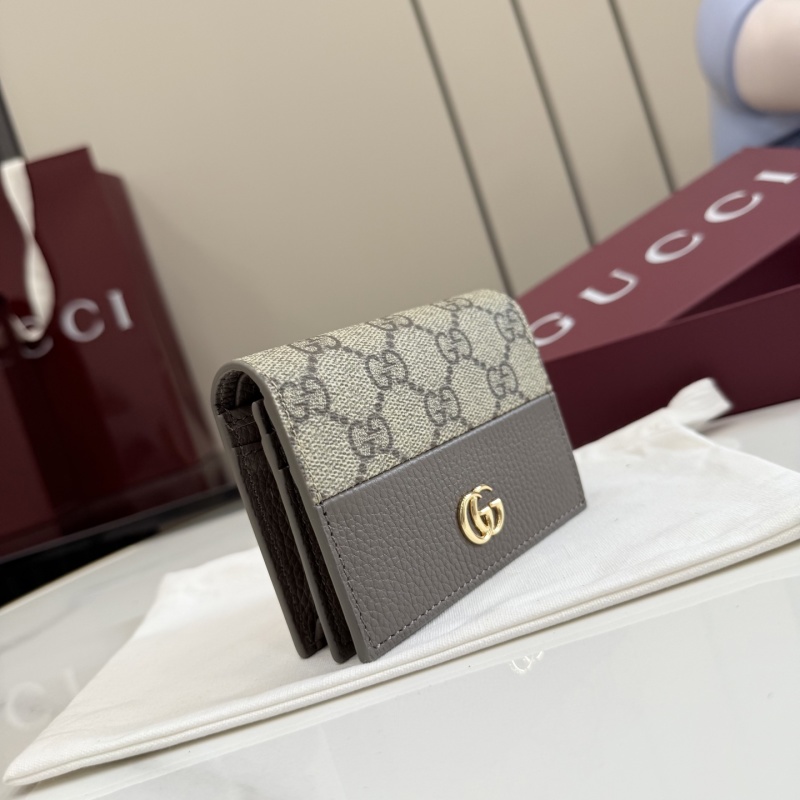 Портмоне Gucci с монограммой и логотипом GG