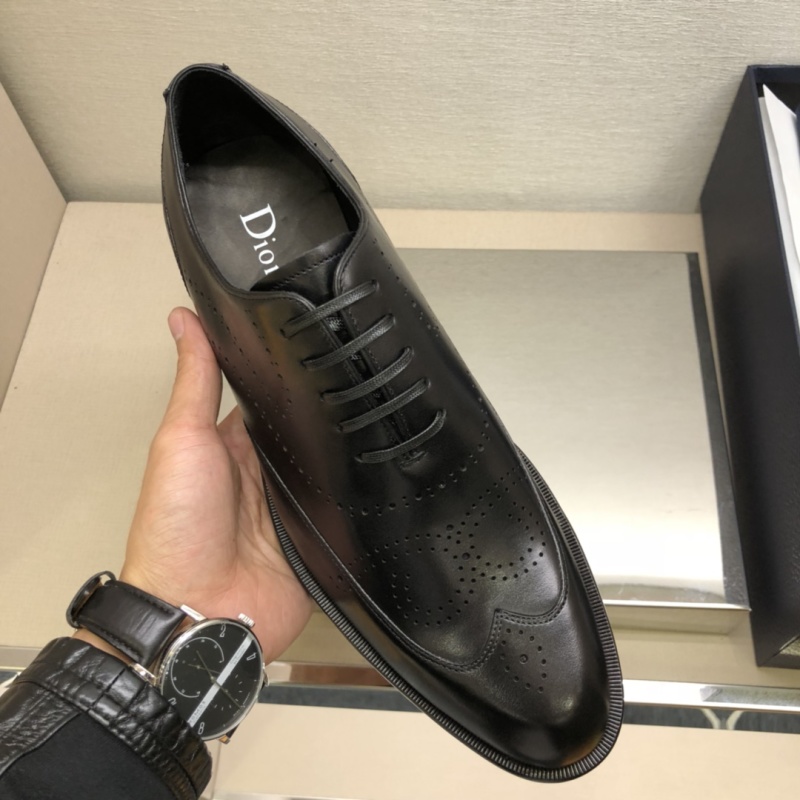 Мужские классические кожаные туфли Dior