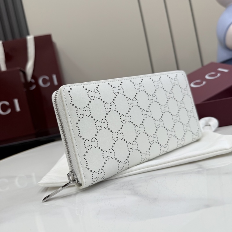 Портмоне Gucci с перфорированным принтом GG