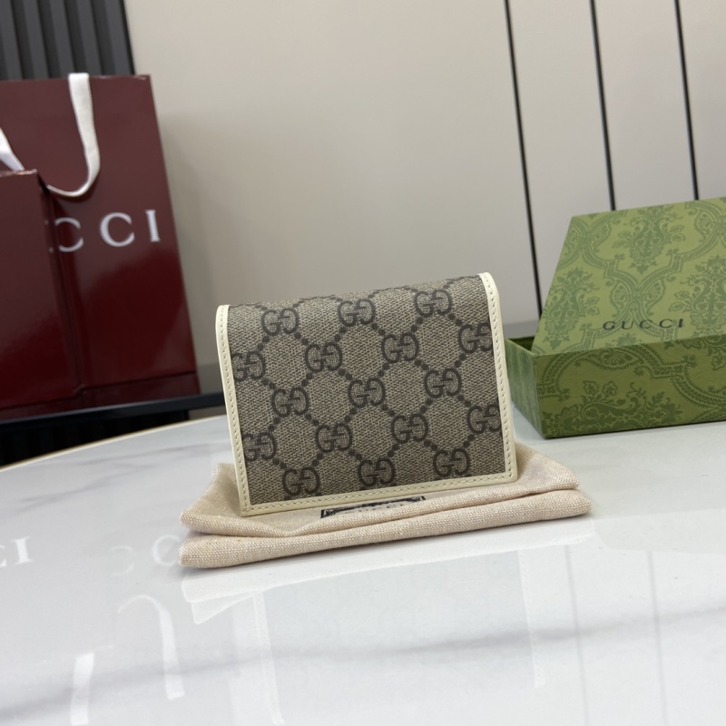 Портмоне Gucci с принтом и фурнитурой