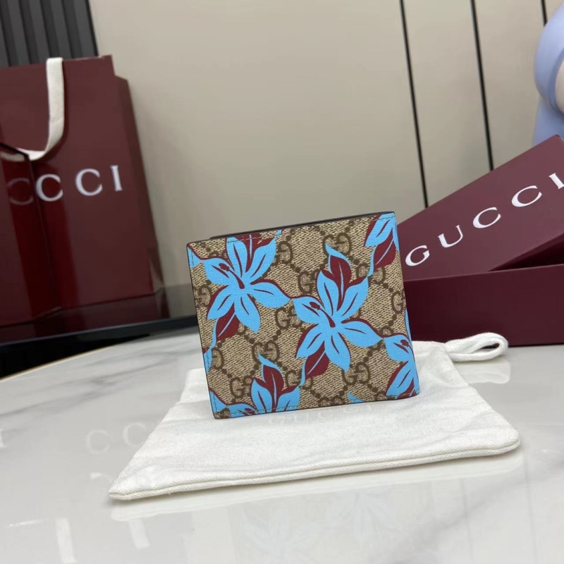 Портмоне Gucci с цветочным принтом